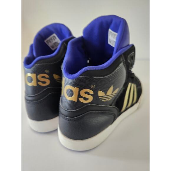 Adidas AR 2.0 Men\'s Black Gold Purple 9 Athletic Sneaker Retro High Top main image 11
